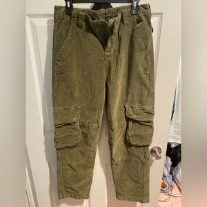 Free People Men's Green Cargo Pants